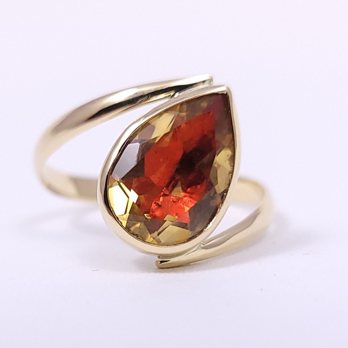 Bague or 750 millièmes Brésil Catalan
