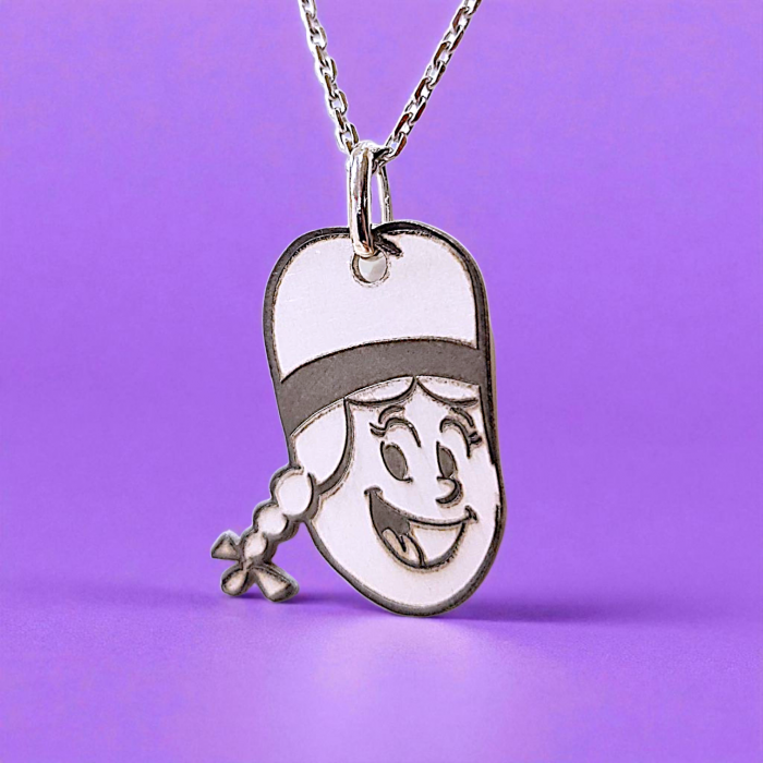 Pendentif Patufa officiel argent 925‰