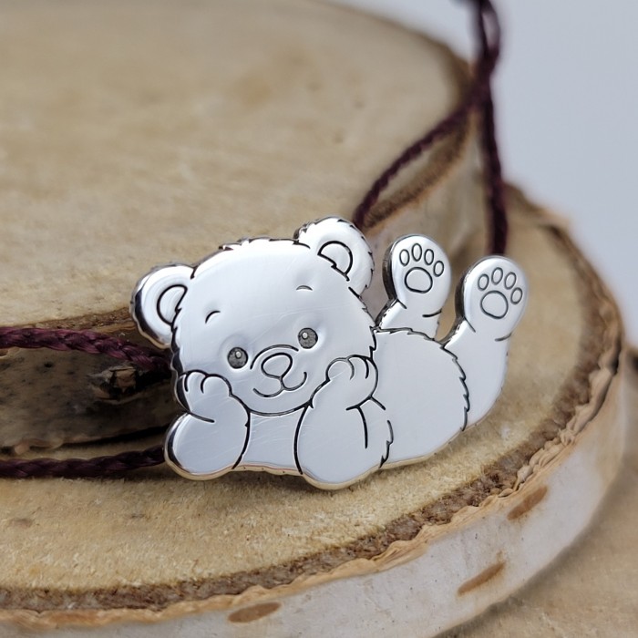 Bracelet Nounours argent 925‰
